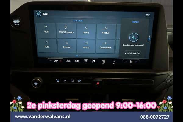 Ford Transit Custom 2.0 TDCI 136pk L2H1 Euro6 Airco | Camera | LED | Apple Carplay | Cruisecontrol Android Auto, Parkeersensoren, Verwarmde voorruit, Bijrijdersbank, 2800kg trekvermogen