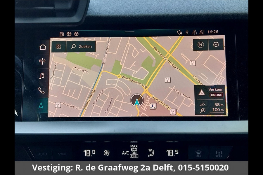 Audi A3 Sportback 35 TFSI S Line Black Edition | Apple Carplay & AndroidAUTO | Climate Control | Navigatie |