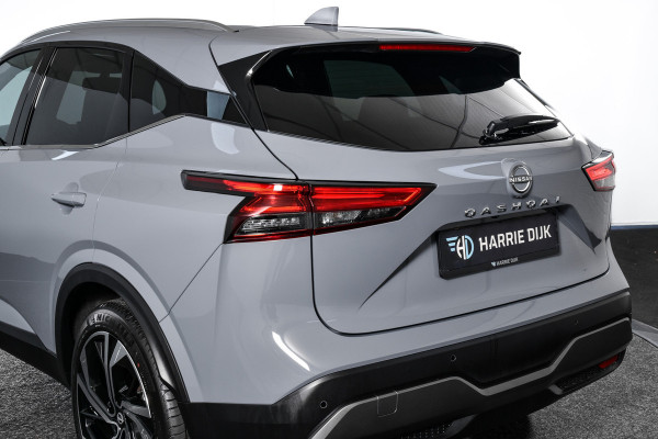 Nissan QASHQAI 1.3 MHEV Xtronic 158 PK Tekna Plus | Cold Pack | Pano | Trekhaak | Dig. Cockpit | Adapt. Cruise | Stoel-+stuurverw. | 360 Camera | Bose | NAV + App. Connect | Auto. Airco | LM 20" | Elek. Klep |
