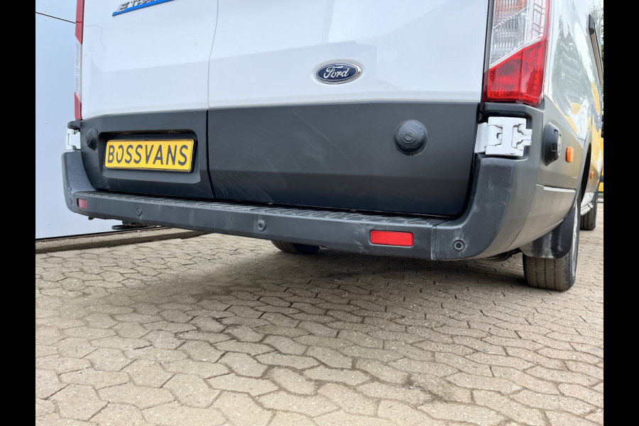 Ford E-Transit 75 kWh 184PK L4H3 334km WLTP 95,6% (SOH) BEV Snelladen Cruise control Carplay Climate control Laadkabel Camera Parkeersensoren V+A Stoelverwarming