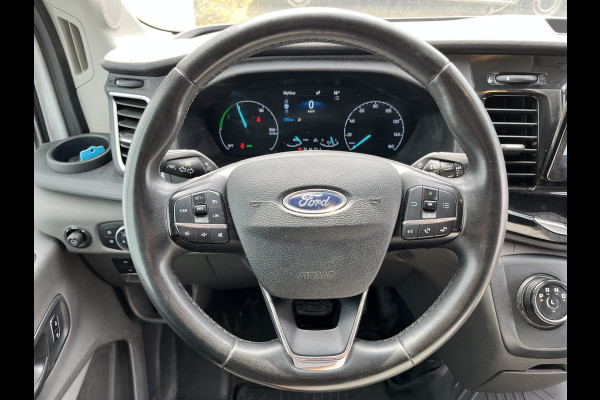 Ford E-Transit 75 kWh 184PK L4H3 334km WLTP 95,6% (SOH) BEV Snelladen Cruise control Carplay Climate control Laadkabel Camera Parkeersensoren V+A Stoelverwarming