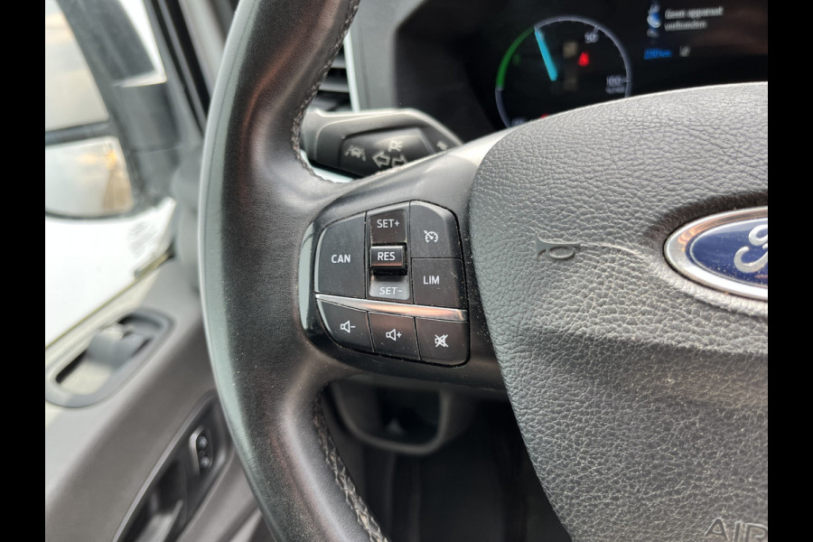 Ford E-Transit 75 kWh 184PK L4H3 334km WLTP 95,6% (SOH) BEV Snelladen Cruise control Carplay Climate control Laadkabel Camera Parkeersensoren V+A Stoelverwarming