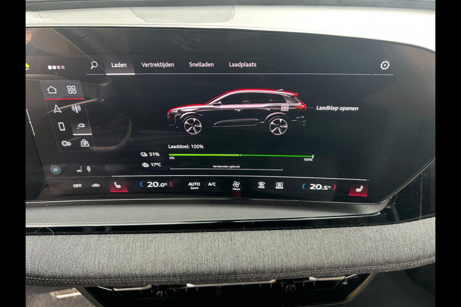 Audi Q6 e-tron S edition 100 kWh | 360° CAMERA | LUCHTVERING | SPORTSTOELEN | STOELVERWARM ACHTER | APK T/M 13-8-2028 | NIEUWSTAAT