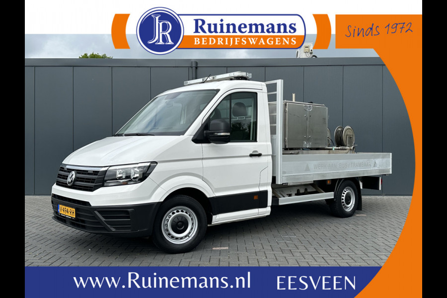 Volkswagen Crafter 35 2.0 TDI 177 PK / DSG AUTOMAAT / 1e EIG. / PICK UP / HOGEDRUKSPUIT OPBOUW / REINIGINGSVOERTUIG / 3 TONS TREKHAAK