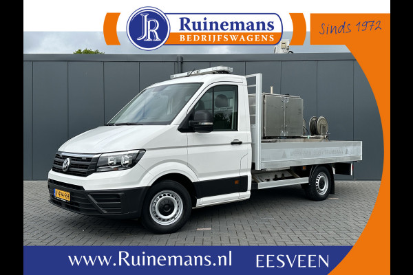 Volkswagen Crafter 35 2.0 TDI 177 PK / DSG AUTOMAAT / 1e EIG. / PICK UP / HOGEDRUKSPUIT OPBOUW / REINIGINGSVOERTUIG / 3 TONS TREKHAAK