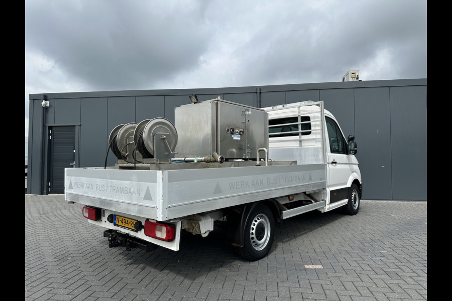 Volkswagen Crafter 35 2.0 TDI 177 PK / DSG AUTOMAAT / 1e EIG. / PICK UP / HOGEDRUKSPUIT OPBOUW / REINIGINGSVOERTUIG / 3 TONS TREKHAAK