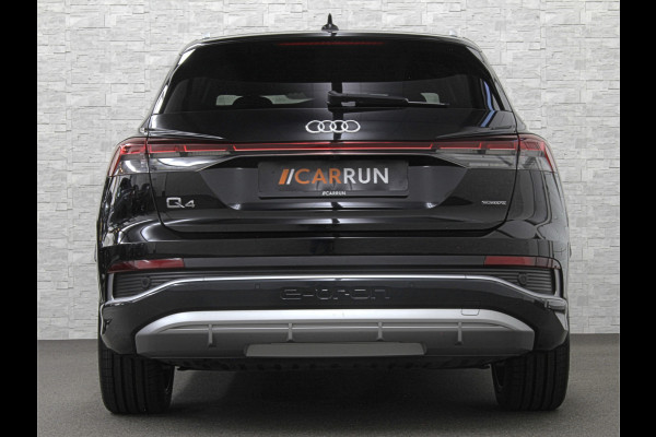 Audi Q4 e-tron 45 Quattro S-Line 77 / 82 kWh | ACC | Matrix-LED | Keyless-Entry | Standkachel | Carplay | 27150,= exc. btw | Lane Assist | 3-Zone Clima | Stoelverwarming | Getint Glas | Autom. Parkeren | Virtual Cockpit |