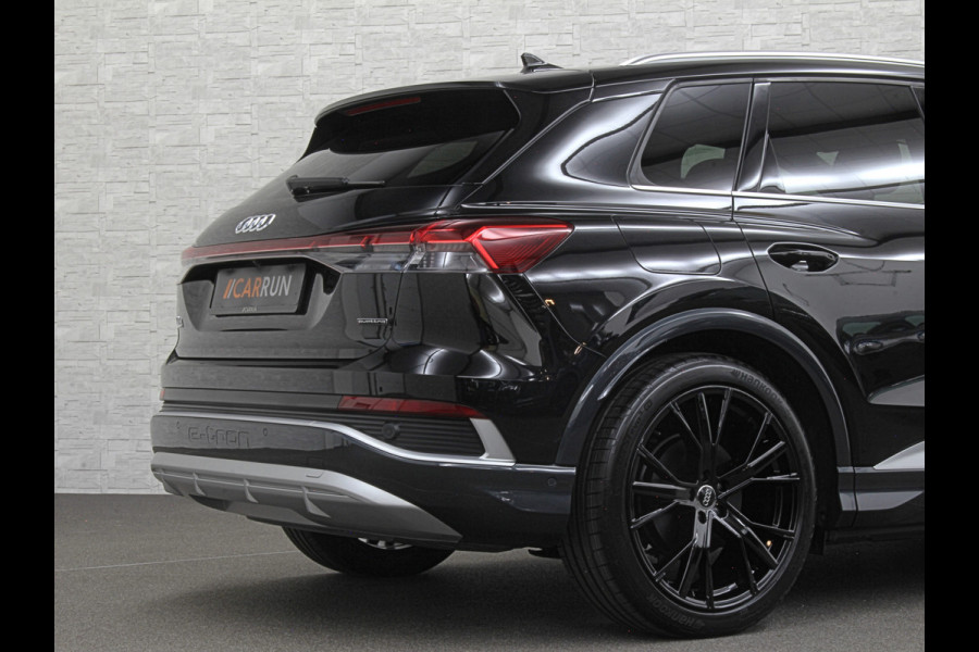 Audi Q4 e-tron 45 Quattro S-Line 77 / 82 kWh | ACC | Matrix-LED | Keyless-Entry | Standkachel | Carplay | 27150,= exc. btw | Lane Assist | 3-Zone Clima | Stoelverwarming | Getint Glas | Autom. Parkeren | Virtual Cockpit |