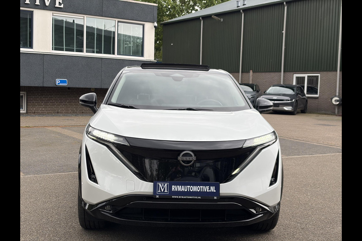 Nissan ARIYA e-4ORCE Evolve 91 kWh | TOPSTAAT | NISSAN DEALER ONDERHOUDEN | PANODAK |  STOELVERWARMING+ VENTILATIE| BOSE AUDIO| HEAD-UP DISPLAY| AFNEEMBARE TREKHAAK| ELEKTRISCHE ACHTERKLEP| SUPER COMPLEET!|