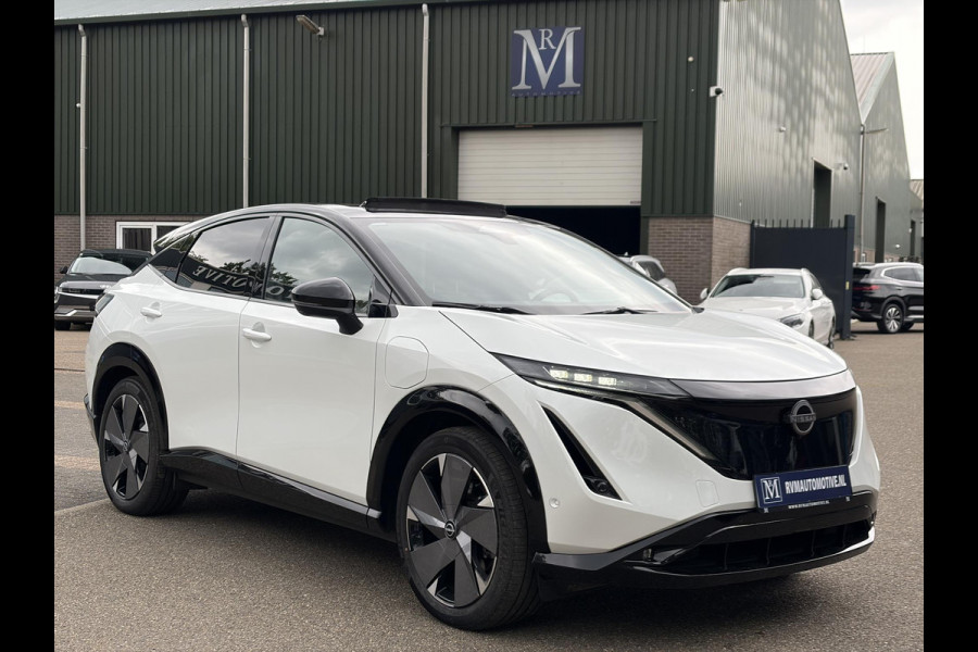 Nissan ARIYA e-4ORCE Evolve 91 kWh | TOPSTAAT | NISSAN DEALER ONDERHOUDEN | PANODAK |  STOELVERWARMING+ VENTILATIE| BOSE AUDIO| HEAD-UP DISPLAY| AFNEEMBARE TREKHAAK| ELEKTRISCHE ACHTERKLEP| SUPER COMPLEET!|