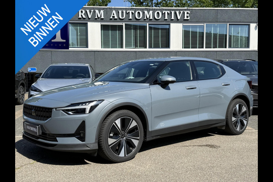 Polestar 2 Long Range Single Motor 78 kWh SOH 97% | ELEK. STOEL MET MEMORY| DODE HOEK SENSOR| STOELVERWARMING| ELEK. ACHTERKLEP| 360 CAMERA| ADAPTIVE CRUISE CONTROL