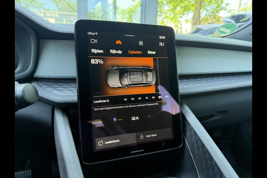 Polestar 2 Long Range Single Motor 78 kWh SOH 97% | ELEK. STOEL MET MEMORY| DODE HOEK SENSOR| STOELVERWARMING| ELEK. ACHTERKLEP| 360 CAMERA| ADAPTIVE CRUISE CONTROL