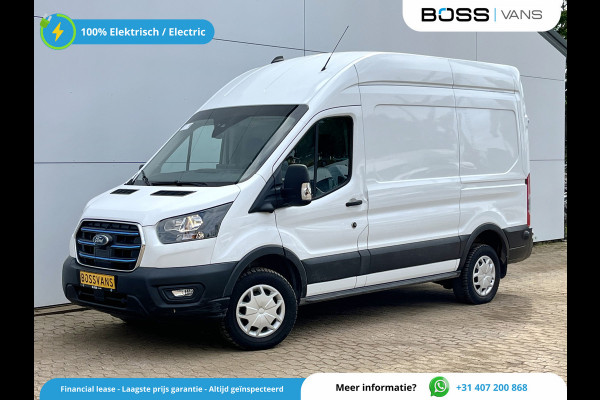 Ford E-Transit 68kWh 184PK L2H3 317km WLTP 97,4% (SOH) BEV Snelladen Camera Cruise control Climate control Carplay Navigatie Laadkabel Parkeersensoren V+A