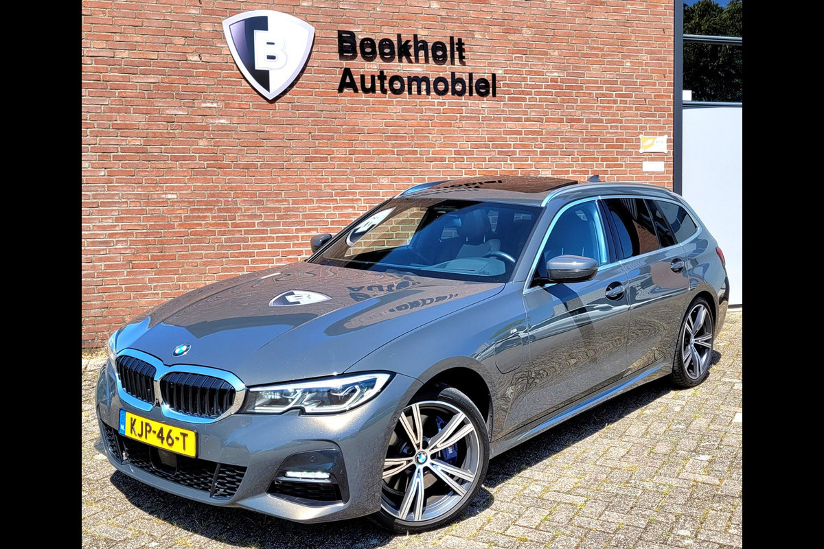 BMW 3 Serie 330E XDRIVE M-sport Pano FULL! (Dravit Grau) - Dealer onderhouden, 2e eig.
