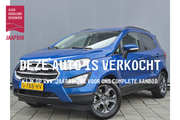 Ford EcoSport BWJ 2019 | 1.0T 126PK Trend Ultimate | TREKHAAK | CAMERA A | NAVIGATIE | AIRCO | PDC | CARPLAY | PRIVACY GLASS |