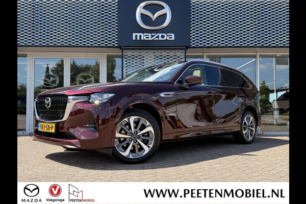 Mazda CX-80 2.5 e-SkyActiv PHEV Takumi Plus 6p. | Captain Seats | 360 Camera | Elektrische achterklep | Alarmklasse III |