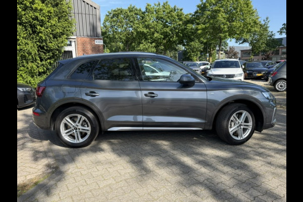 Audi Q5 50 TFSI e Quattro, S-Line,Panorama,Virtueel,Leder Alcantara,Adap Cruisecontrol,