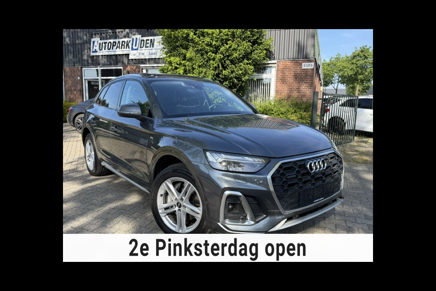 Audi Q5 50 TFSI e Quattro, S-Line,Panorama,Virtueel,Leder Alcantara,Adap Cruisecontrol,