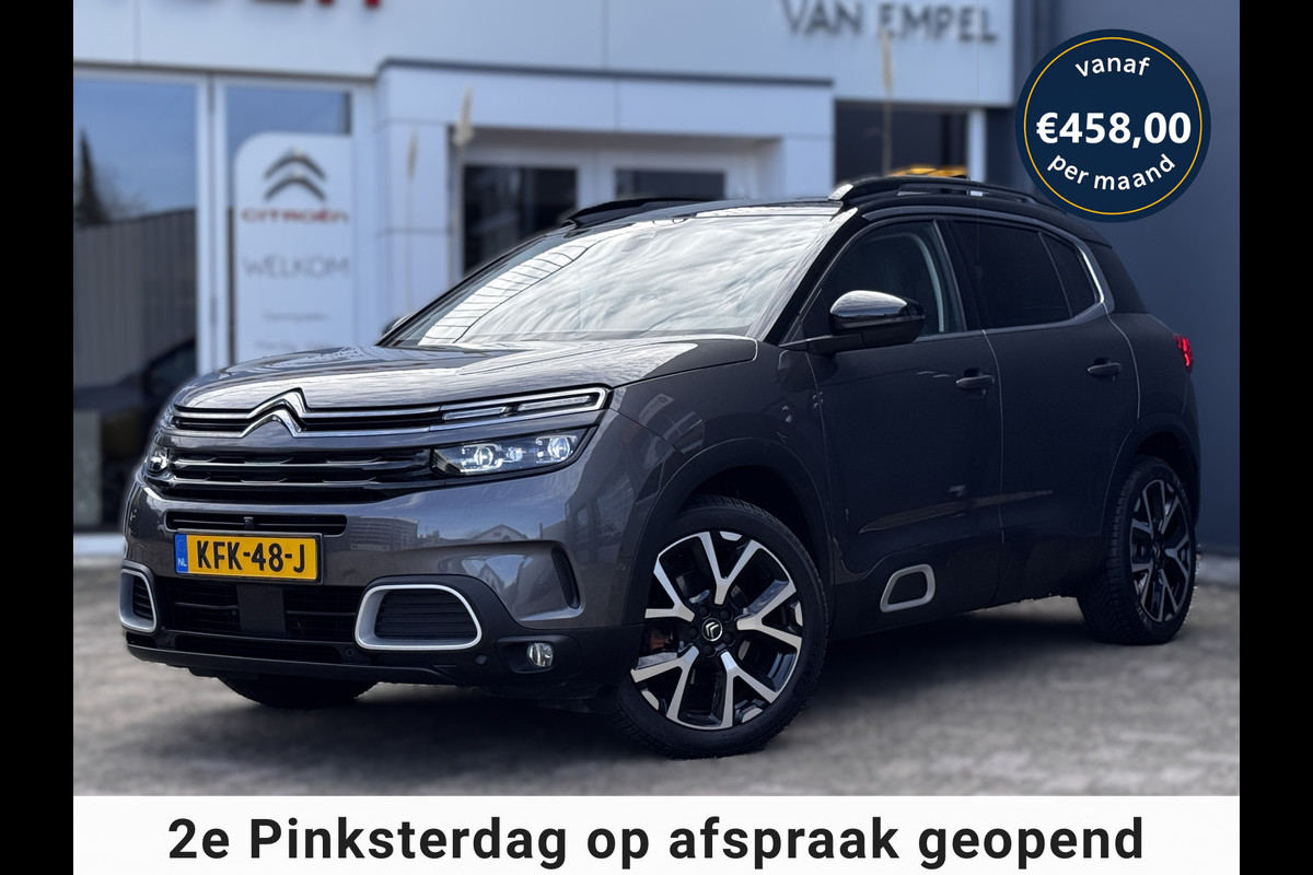 Citroën C5 Aircross 1.6 PureTech Shine | 180 PK | Leder + Memory | 360 Camera | Elek. Achterklep | Stoelverwarming