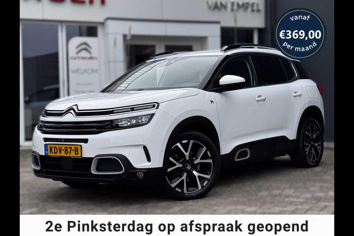 Citroën C5 Aircross 1.6 Plug-in Hybrid 225 Shine | Leder | 360 Camera | Stoelverwarming | Virtual Cockpit |