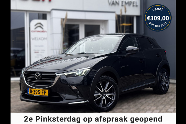 Mazda CX-3 2.0 SkyActiv-G 120 GT-M | Camera | Adaptive Cruise | BOSE | Stoelverwarming | Automaat | Head-up Display