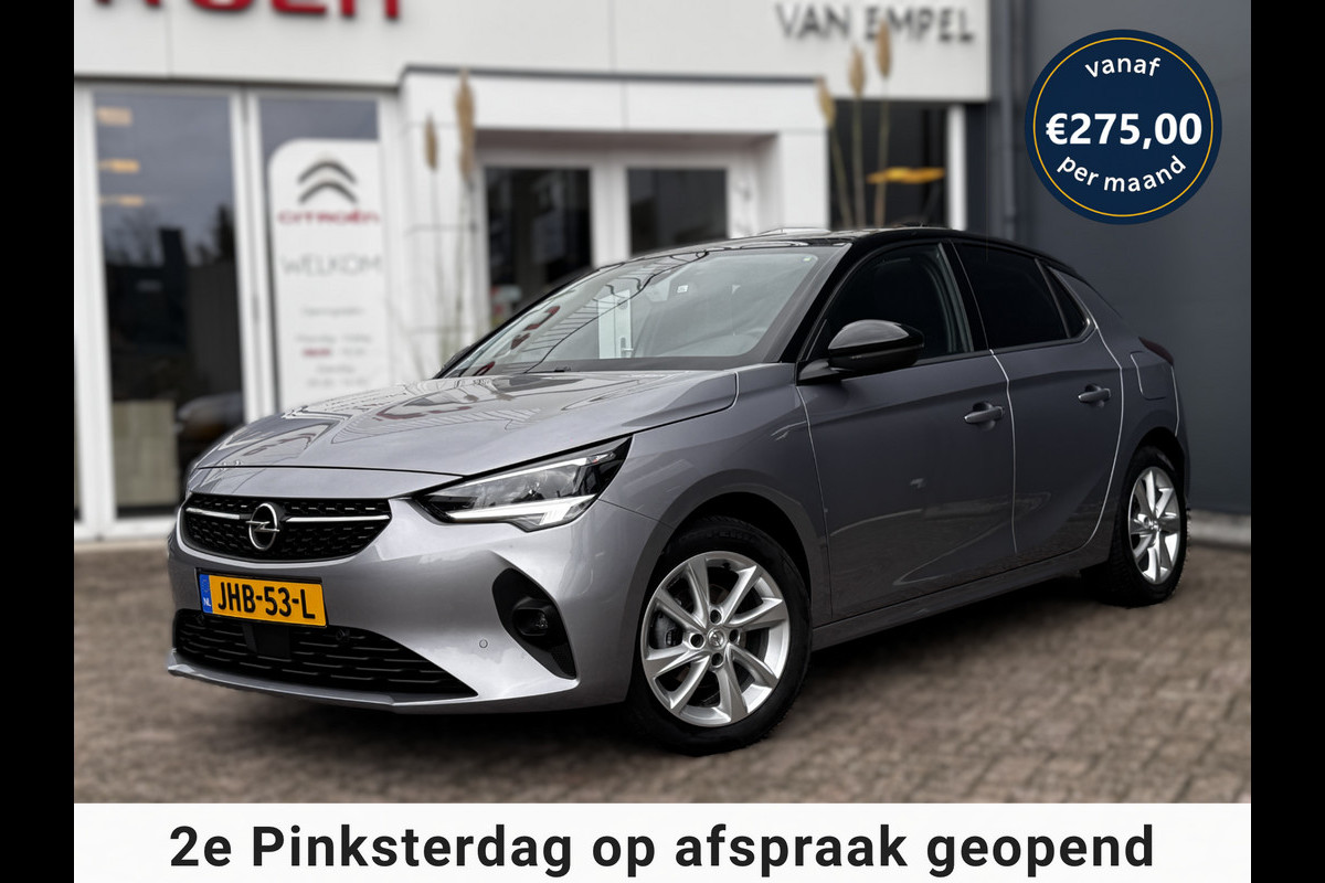 Opel Corsa 1.2 Elegance | Panoramadak | Camera | PDC Voor + Achter | Climate control | Stoel + Stuurverwarming