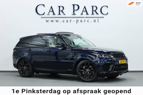 Land Rover Range Rover Sport P400e HSE 401+PK LED/VIRTUAL/SFEER/PANO/LEER+S.VERWARMING+MEMORY/21" LMV/ACC/ECC/12 MND GARANTIE!