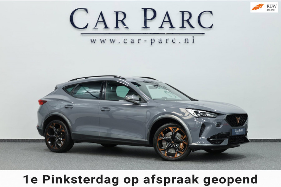 CUPRA Formentor 2.0 TSI 4DRIVE 310+PK LED/VIRTUAL/SFEER/STUUR+S.VERWARMING+MEMORY/19"/KEYLESS/CAM/ACC/ECC/12 MDN GARANTIE