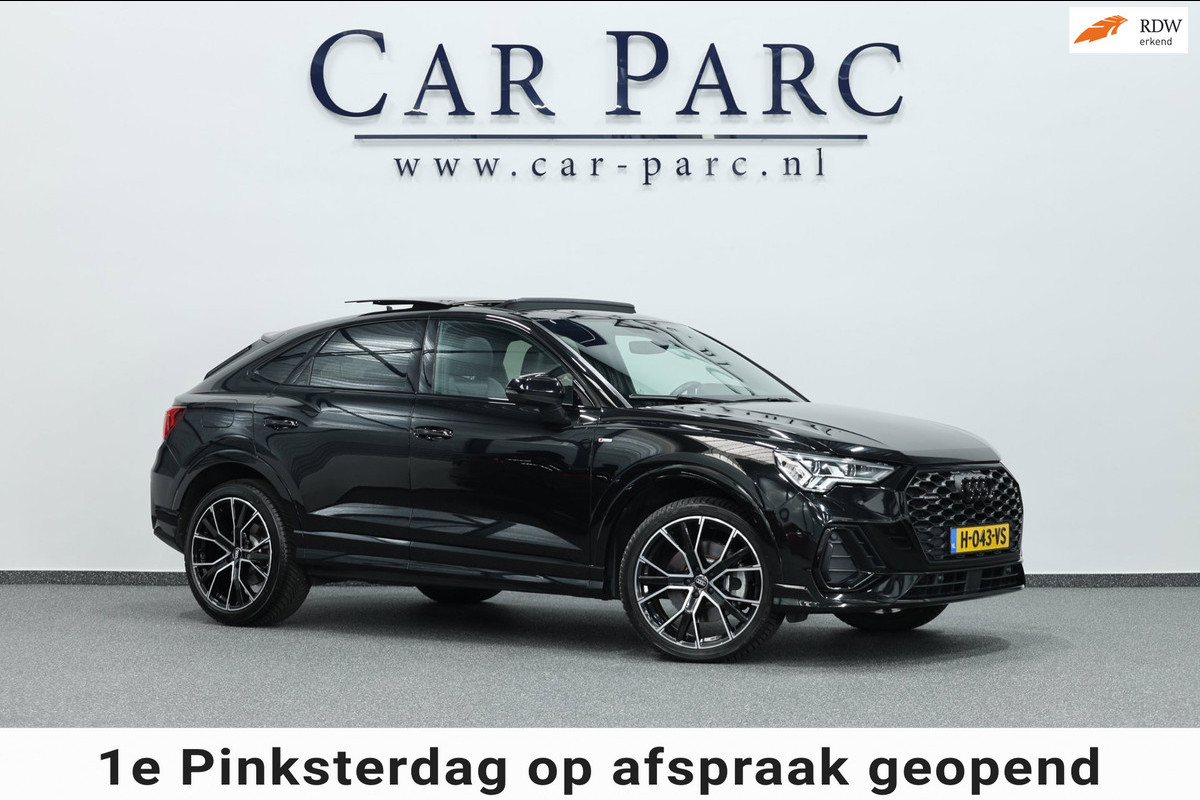 Audi Q3 Sportback 45 TFSI quattro S edition 3x S-LINE/VIRTUAL/PANO/LEDER+S.VERWARMING/20" LMV/CAM/LINE/ACC/ECC/12 MND GARANTIE!