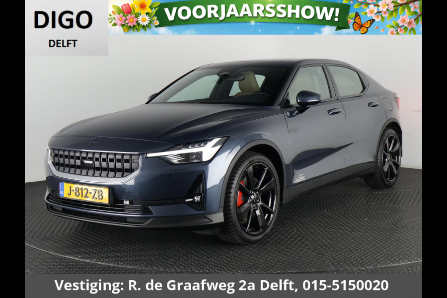 Polestar 2 Long Range Dual Motor Sports Edition 78kWh SOH 93% | Leder | Apple Carplay & AndroidAUTO | Camera | Parkeersensoren