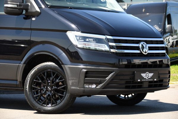 Volkswagen Crafter 35 2.0 TDI L3H2 Highline Black Edition Cruise, Carplay, Camera, LED, 177pk, Automaat, Stuurverwarming, Stoelverwarming, Uniek!