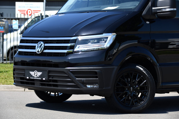 Volkswagen Crafter 35 2.0 TDI L3H2 Highline Black Edition Cruise, Carplay, Camera, LED, 177pk, Automaat, Stuurverwarming, Stoelverwarming, Uniek!