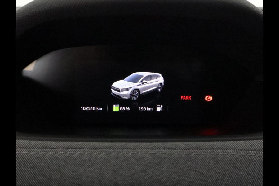 Škoda Enyaq iV 60 BLACKSTYLE SOH ACCU 91 %!! GARANTIE 8-2031* . PARKEERSENSOREN ACHTER . APPLE CARPLAY & ANDRIOD AUTO . CRUISE CONTROL .