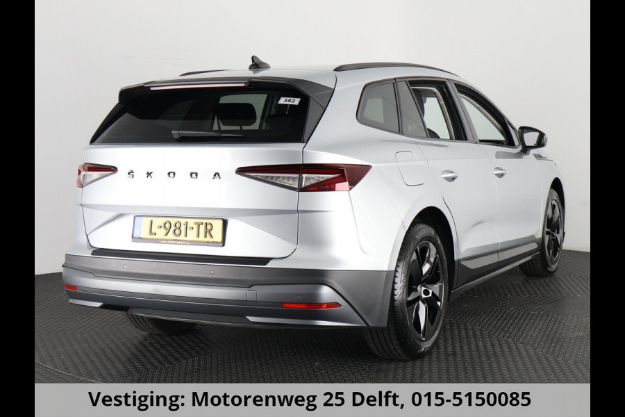 Škoda Enyaq iV 60 BLACKSTYLE SOH ACCU 91 %!! GARANTIE 8-2031* . PARKEERSENSOREN ACHTER . APPLE CARPLAY & ANDRIOD AUTO . CRUISE CONTROL .