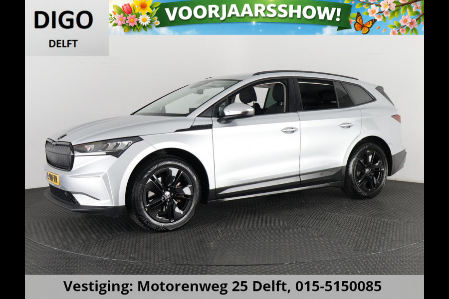 Škoda Enyaq iV 60 BLACKSTYLE SOH ACCU 91 %!! GARANTIE 8-2031* . PARKEERSENSOREN ACHTER . APPLE CARPLAY & ANDRIOD AUTO . CRUISE CONTROL .