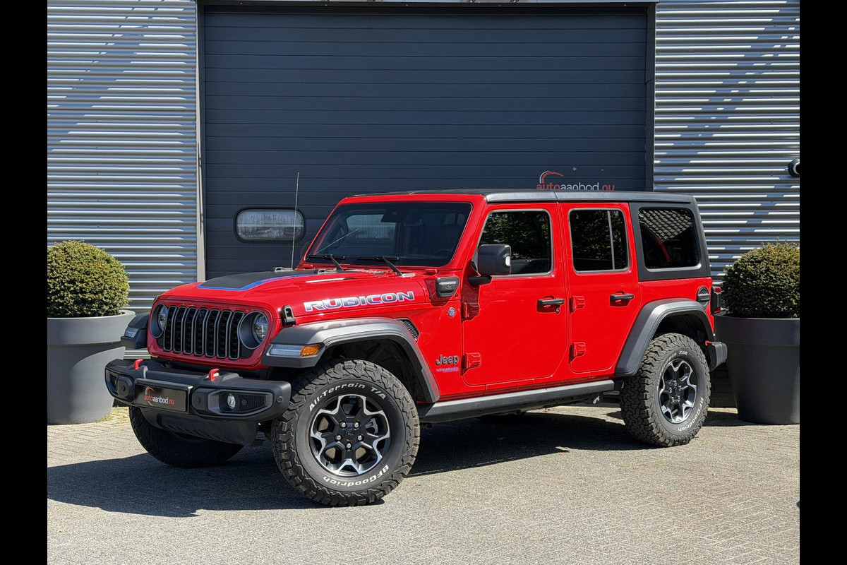 Jeep Wrangler Unlimited 4xe 380 Rubicon Afneembare Dakdelen | Navigatie | Camera | Stoel/Stuurverwarming |