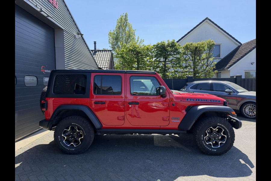 Jeep Wrangler Unlimited 4xe 380 Rubicon Afneembare Dakdelen | Navigatie | Camera | Stoel/Stuurverwarming |