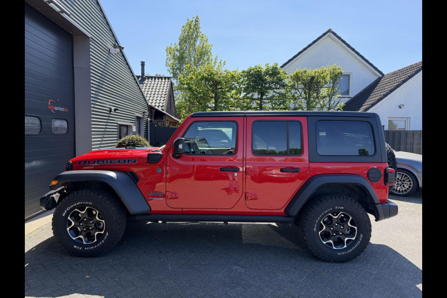 Jeep Wrangler Unlimited 4xe 380 Rubicon Afneembare Dakdelen | Navigatie | Camera | Stoel/Stuurverwarming |