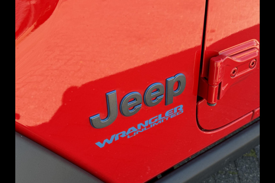 Jeep Wrangler Unlimited 4xe 380 Rubicon Afneembare Dakdelen | Navigatie | Camera | Stoel/Stuurverwarming |