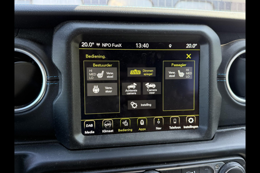 Jeep Wrangler Unlimited 4xe 380 Rubicon Afneembare Dakdelen | Navigatie | Camera | Stoel/Stuurverwarming |