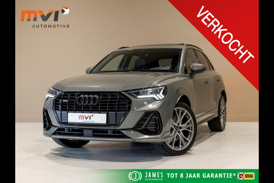 Audi Q3 40 TFSI quattro S Line edition one / 190pk / Trekhaak / Panorama dak  /  Stoelverwarming /
