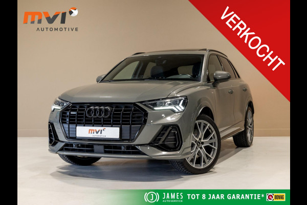 Audi Q3 40 TFSI quattro S Line edition one / 190pk / Trekhaak / Panorama dak  /  Stoelverwarming /