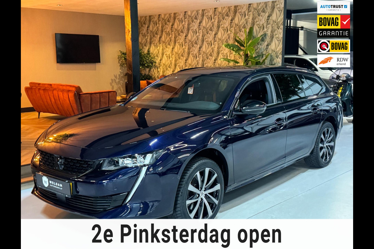 Peugeot 508 SW 1.6 GT 225PK Garantie Memory 360 Camera Massage ACC Elek Achterklep Blindspot Lane Navi Led Dab Rijklaar
