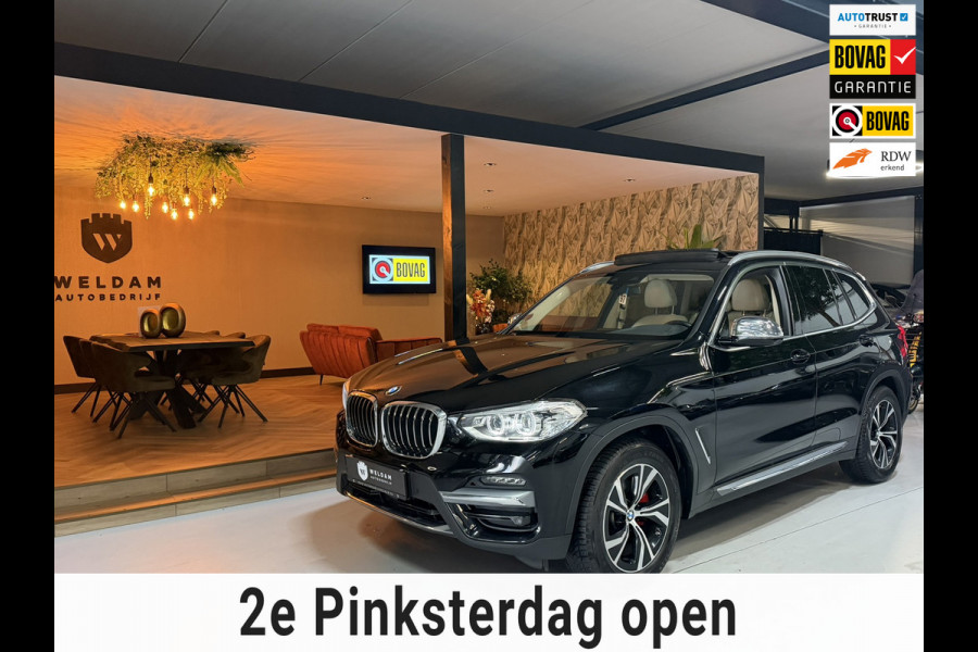 BMW X3 BMW X3 xDrive20i Executive | Luxury Line | Beige Leder | Pano | 360° Camera | Keyless | Dealer onderhouden | Rijklaar