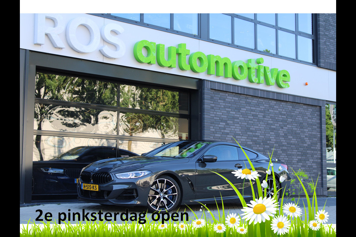 BMW 8 Serie M850i xDrive High Executive | NAP | B&W | 4WIELSTURING | CARBON | SOFT-CLOSE | HUD | 360 | KEYLESS |