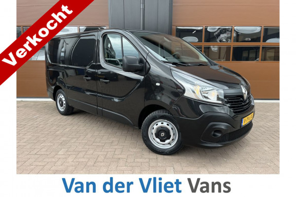 Renault Trafic 1.6 dCi 126pk E6 Comfort 3p Lease €219 p/m, 2x Schuifdeur, Airco, PDC, Cruise controle, Onderhoudshistorie aanwezig