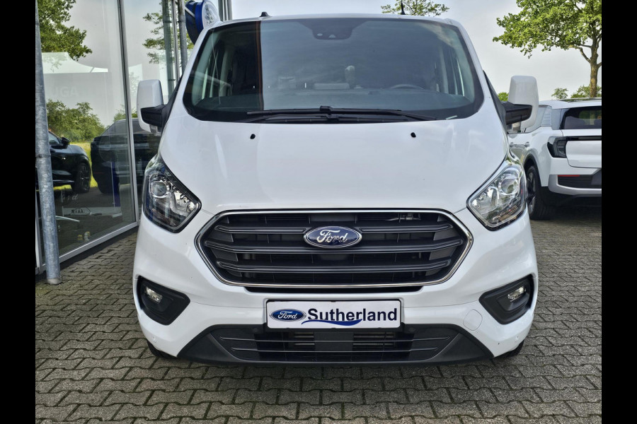 Ford Transit Custom 320 2.0 TDCI L2H1 Limited DC | 170pk Automaat | Dubbele Cabine | Trekkhaak | Dubbele Schuifdeur | Camare | Stoelverwarming