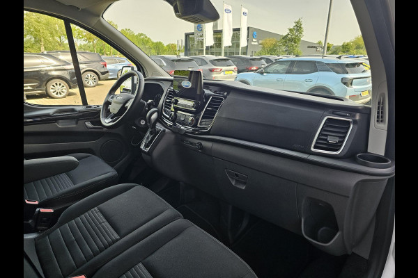 Ford Transit Custom 320 2.0 TDCI L2H1 Limited DC | 170pk Automaat | Dubbele Cabine | Trekkhaak | Dubbele Schuifdeur | Camare | Stoelverwarming