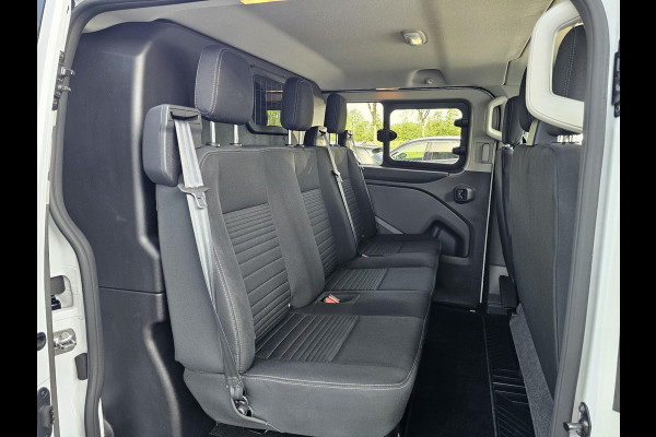 Ford Transit Custom 320 2.0 TDCI L2H1 Limited DC | 170pk Automaat | Dubbele Cabine | Trekkhaak | Dubbele Schuifdeur | Camare | Stoelverwarming