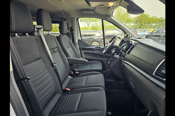 Ford Transit Custom 320 2.0 TDCI L2H1 Limited DC | 170pk Automaat | Dubbele Cabine | Trekkhaak | Dubbele Schuifdeur | Camare | Stoelverwarming